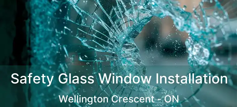  Safety Glass Window Installation Wellington Crescent - ON