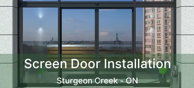  Screen Door Installation Sturgeon Creek - ON