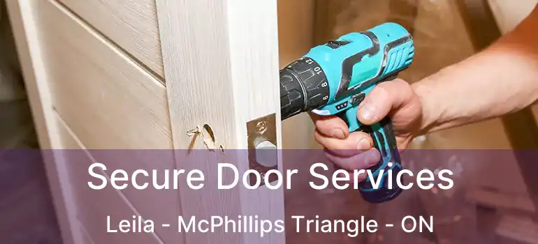  Secure Door Services Leila - McPhillips Triangle - ON