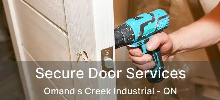  Secure Door Services Omand s Creek Industrial - ON