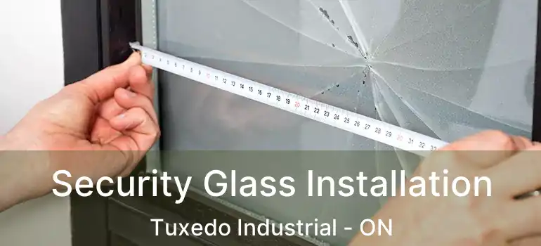  Security Glass Installation Tuxedo Industrial - ON