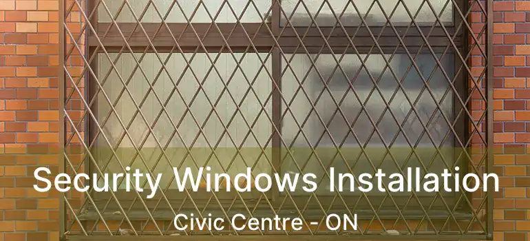  Security Windows Installation Civic Centre - ON