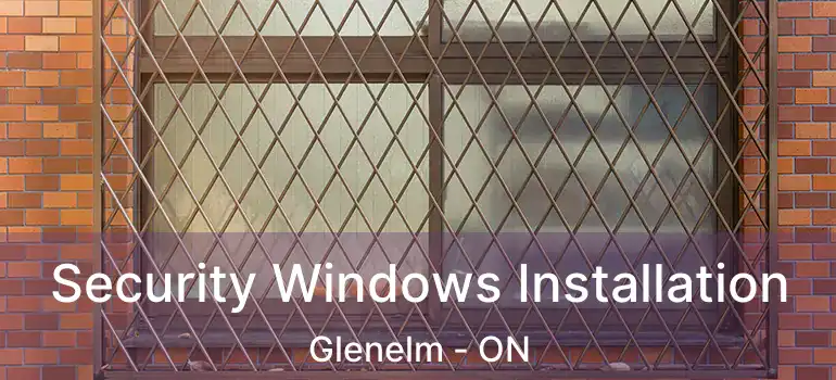  Security Windows Installation Glenelm - ON