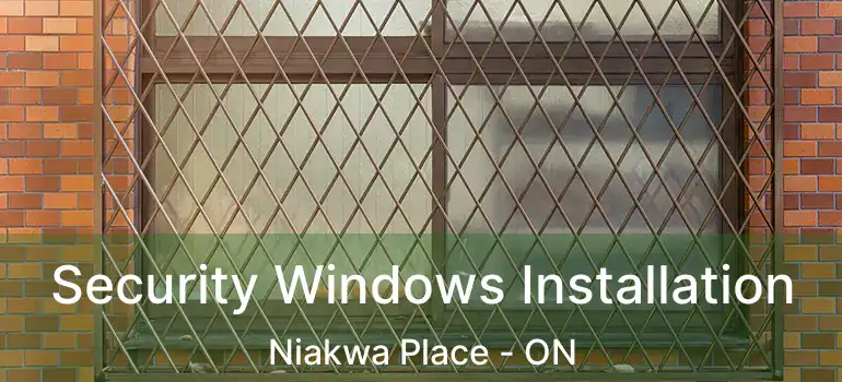  Security Windows Installation Niakwa Place - ON