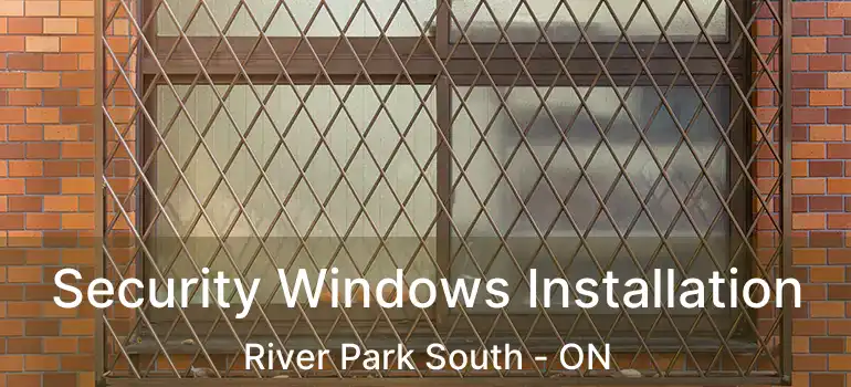  Security Windows Installation River Park South - ON