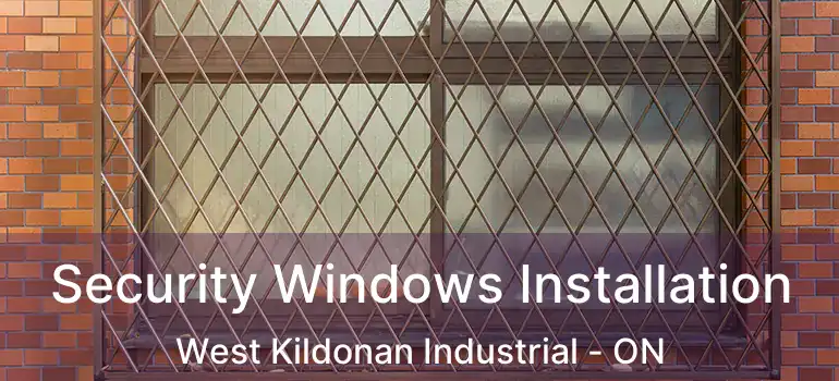  Security Windows Installation West Kildonan Industrial - ON