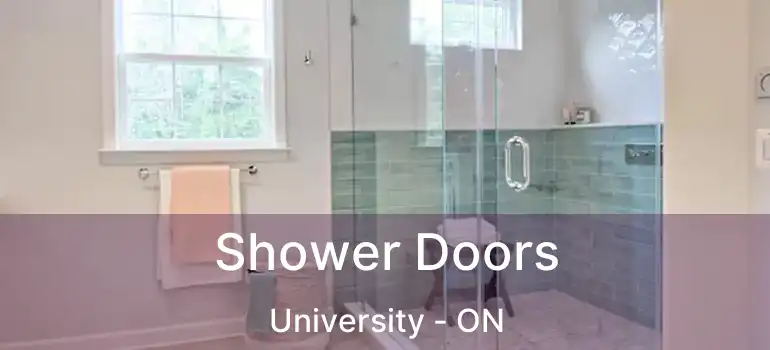 Shower Doors University - ON