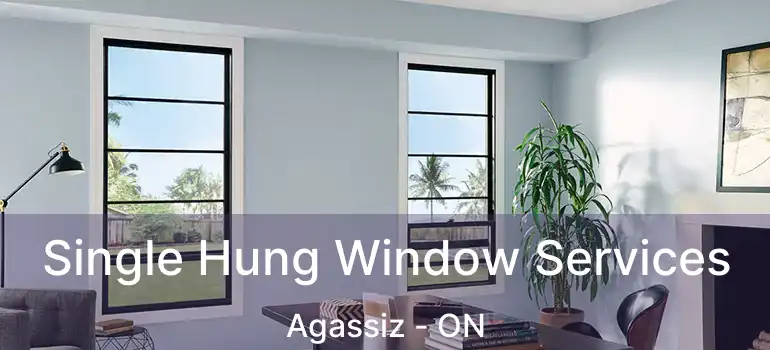  Single Hung Window Services Agassiz - ON
