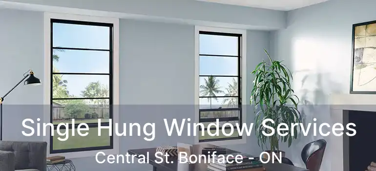  Single Hung Window Services Central St. Boniface - ON