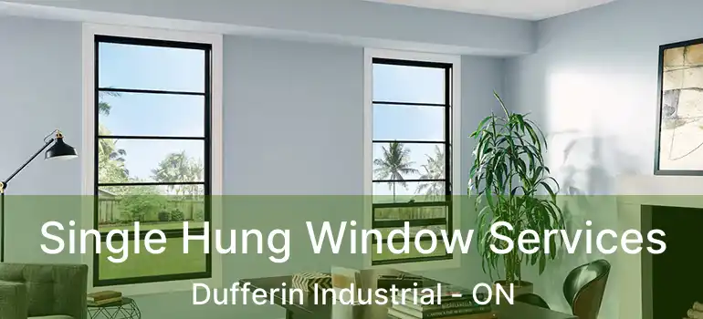  Single Hung Window Services Dufferin Industrial - ON