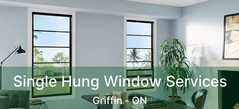  Single Hung Window Services Griffin - ON