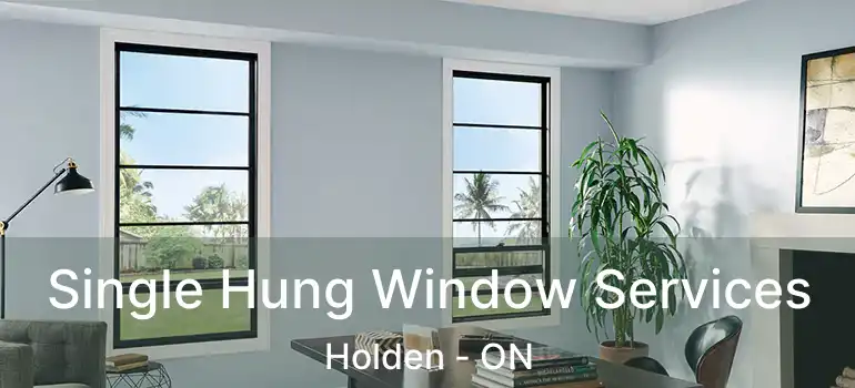  Single Hung Window Services Holden - ON