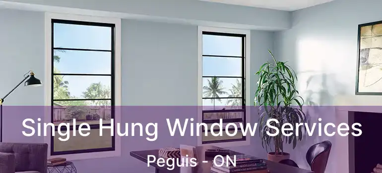  Single Hung Window Services Peguis - ON