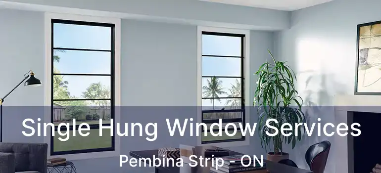  Single Hung Window Services Pembina Strip - ON