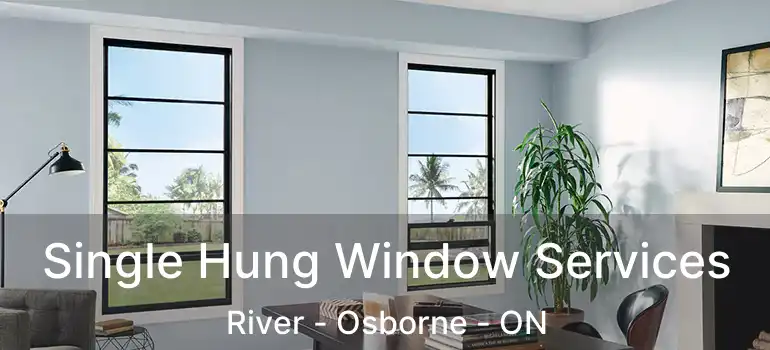  Single Hung Window Services River - Osborne - ON