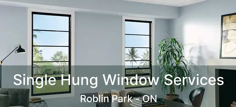  Single Hung Window Services Roblin Park - ON