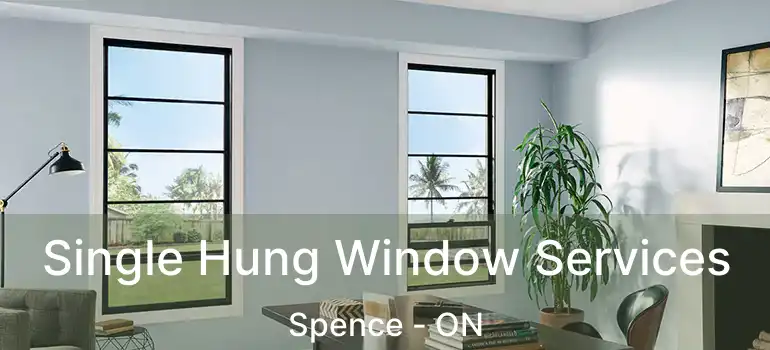  Single Hung Window Services Spence - ON
