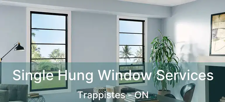 Single Hung Window Services Trappistes - ON