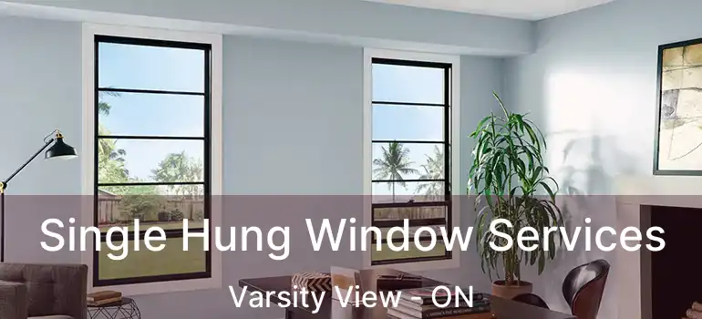  Single Hung Window Services Varsity View - ON