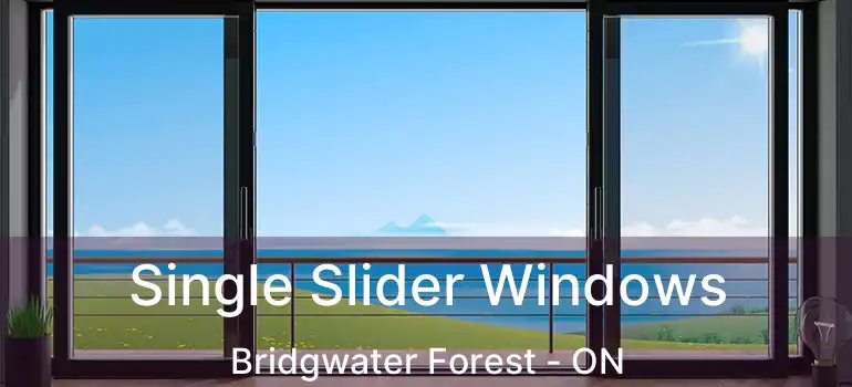  Single Slider Windows Bridgwater Forest - ON
