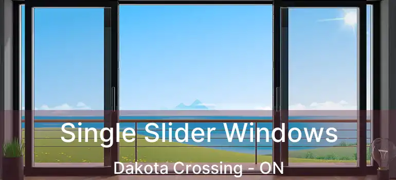  Single Slider Windows Dakota Crossing - ON