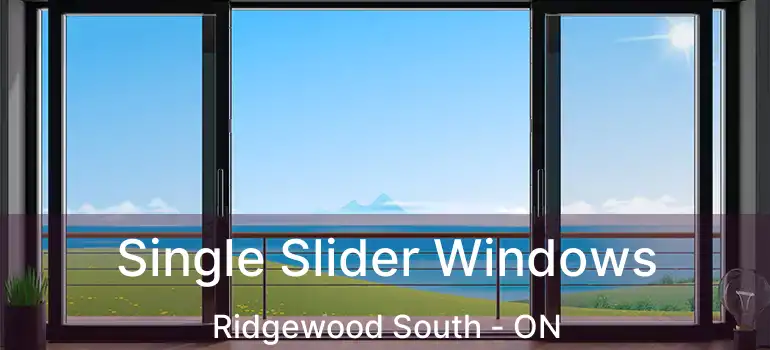  Single Slider Windows Ridgewood South - ON