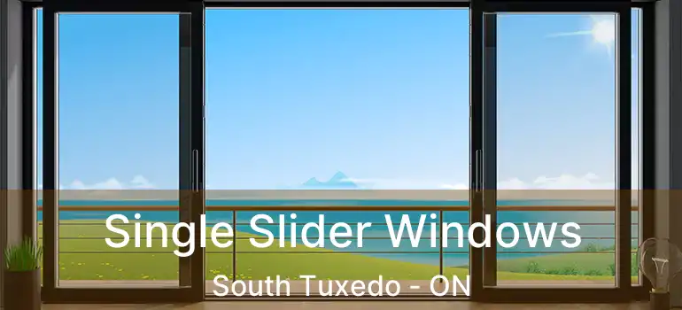  Single Slider Windows South Tuxedo - ON