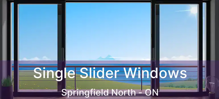  Single Slider Windows Springfield North - ON