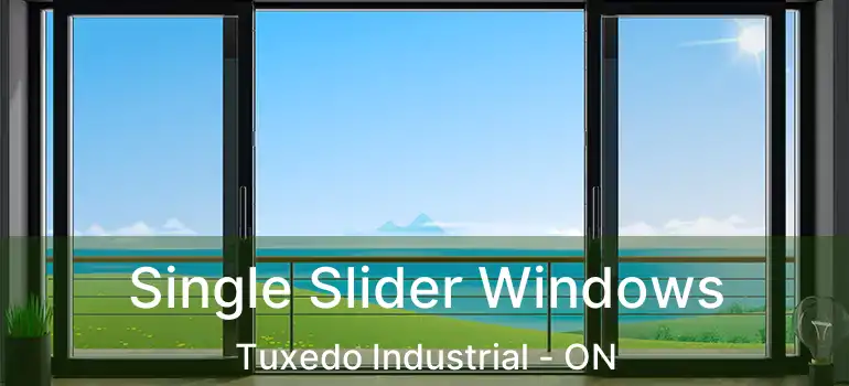  Single Slider Windows Tuxedo Industrial - ON