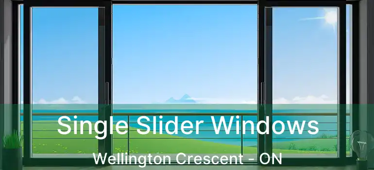  Single Slider Windows Wellington Crescent - ON