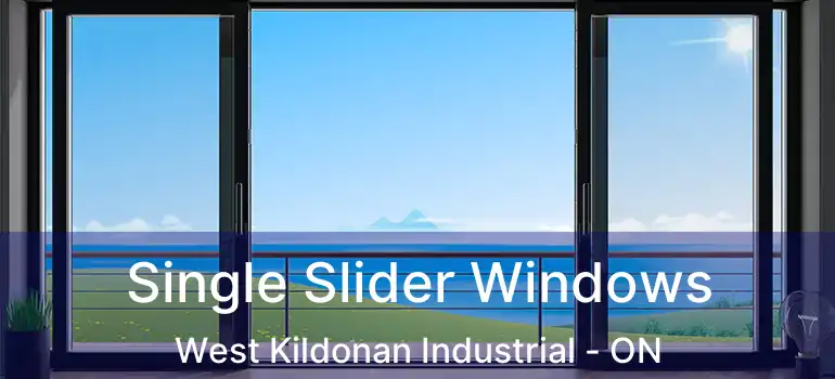  Single Slider Windows West Kildonan Industrial - ON