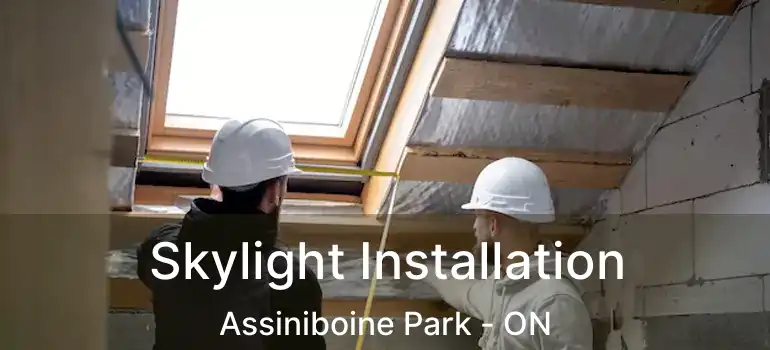  Skylight Installation Assiniboine Park - ON