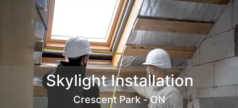  Skylight Installation Crescent Park - ON