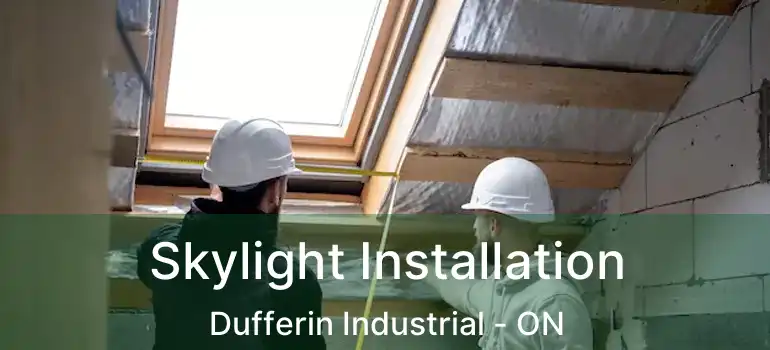  Skylight Installation Dufferin Industrial - ON