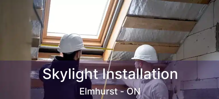  Skylight Installation Elmhurst - ON