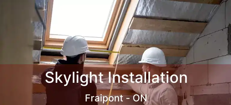  Skylight Installation Fraipont - ON