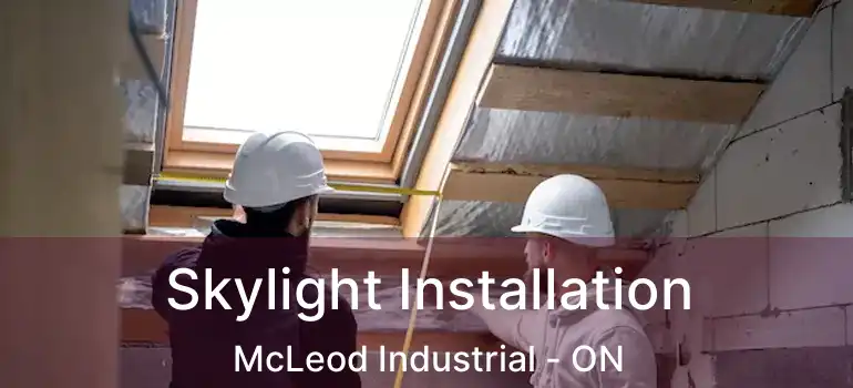  Skylight Installation McLeod Industrial - ON