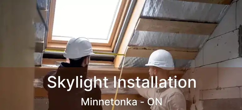  Skylight Installation Minnetonka - ON