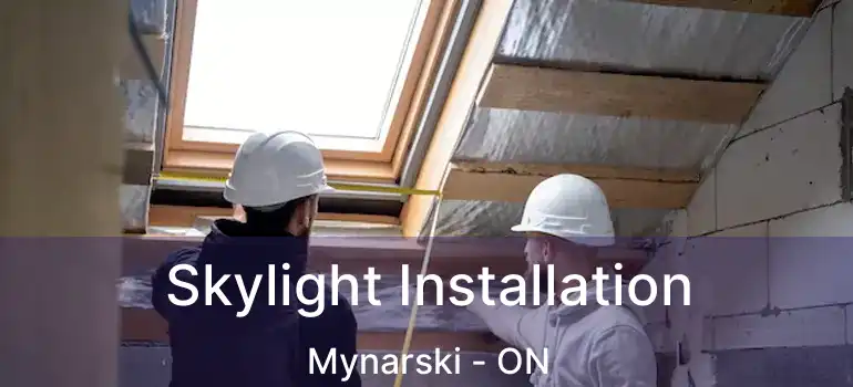  Skylight Installation Mynarski - ON