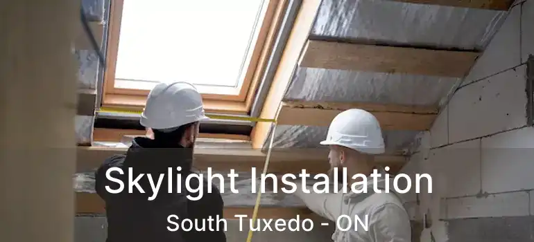  Skylight Installation South Tuxedo - ON