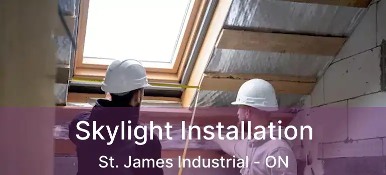  Skylight Installation St. James Industrial - ON