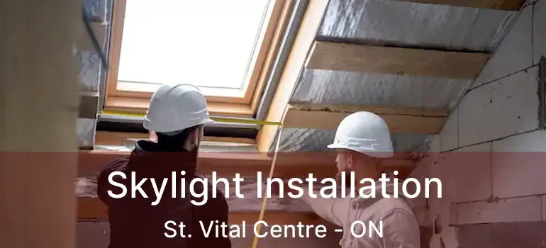  Skylight Installation St. Vital Centre - ON