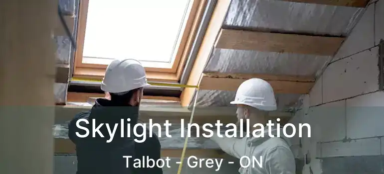  Skylight Installation Talbot - Grey - ON