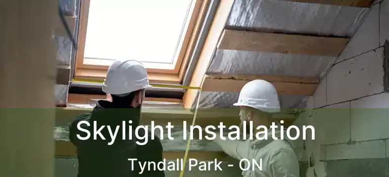  Skylight Installation Tyndall Park - ON