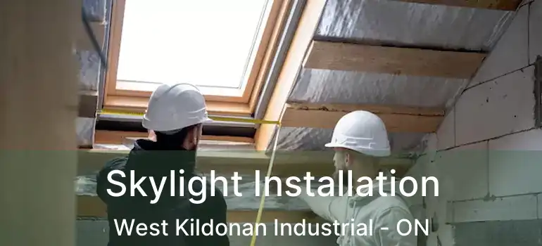  Skylight Installation West Kildonan Industrial - ON