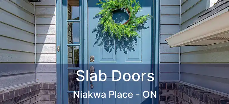  Slab Doors Niakwa Place - ON