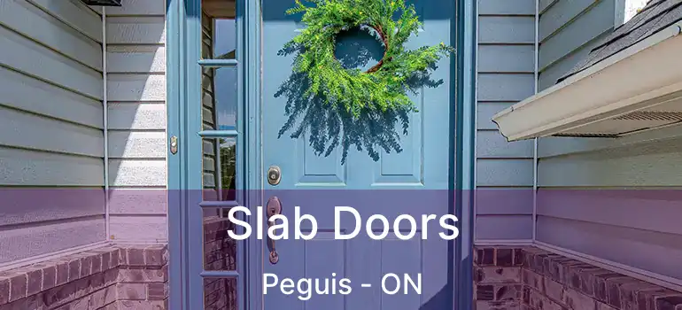  Slab Doors Peguis - ON