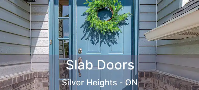  Slab Doors Silver Heights - ON