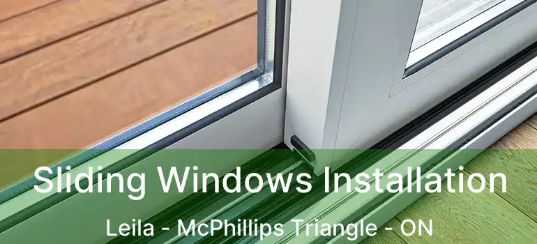  Sliding Windows Installation Leila - McPhillips Triangle - ON