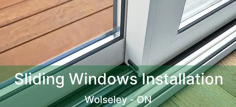  Sliding Windows Installation Wolseley - ON